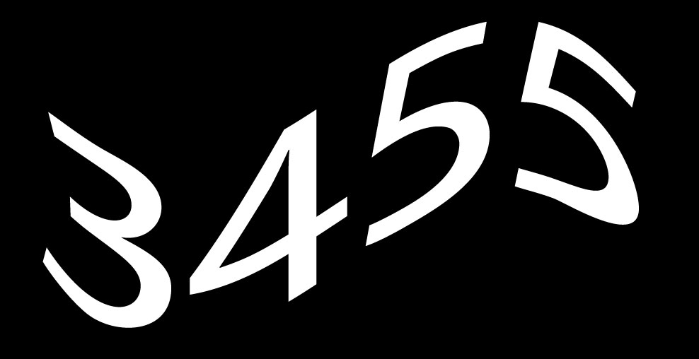  Security number: 3455