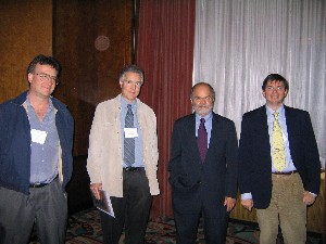 ASE Fellows: Michael R. Lowry, Douglas R. Smith, Cordell Green, with Steering Committee Yves Ledru