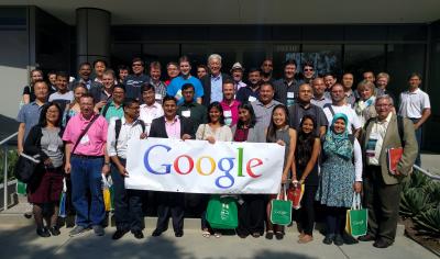 Participants of the Int’l Conference on Global Software Engineering visit Google, Irvine.